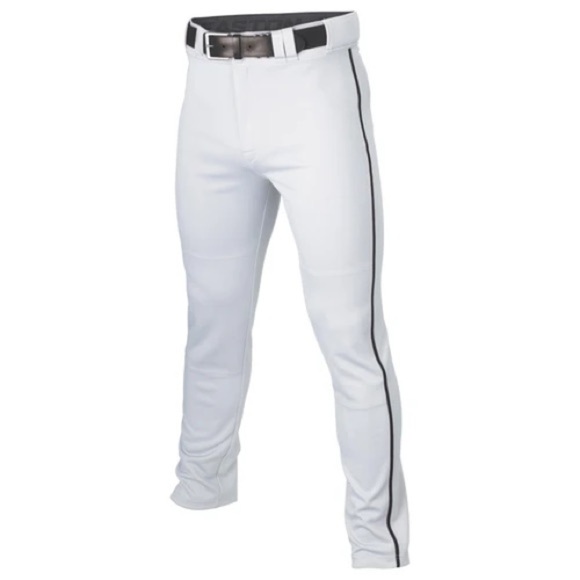 Easton • NWT White Adult Baseball Pants with Black Accent - Picture 1 of 2